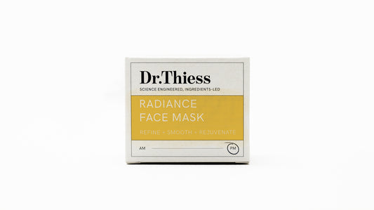 Dr. Thiess skincare radiance face mask packaging