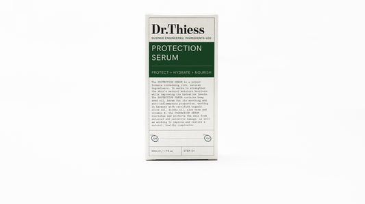 Dr. Thiess skincare protection serum packaging